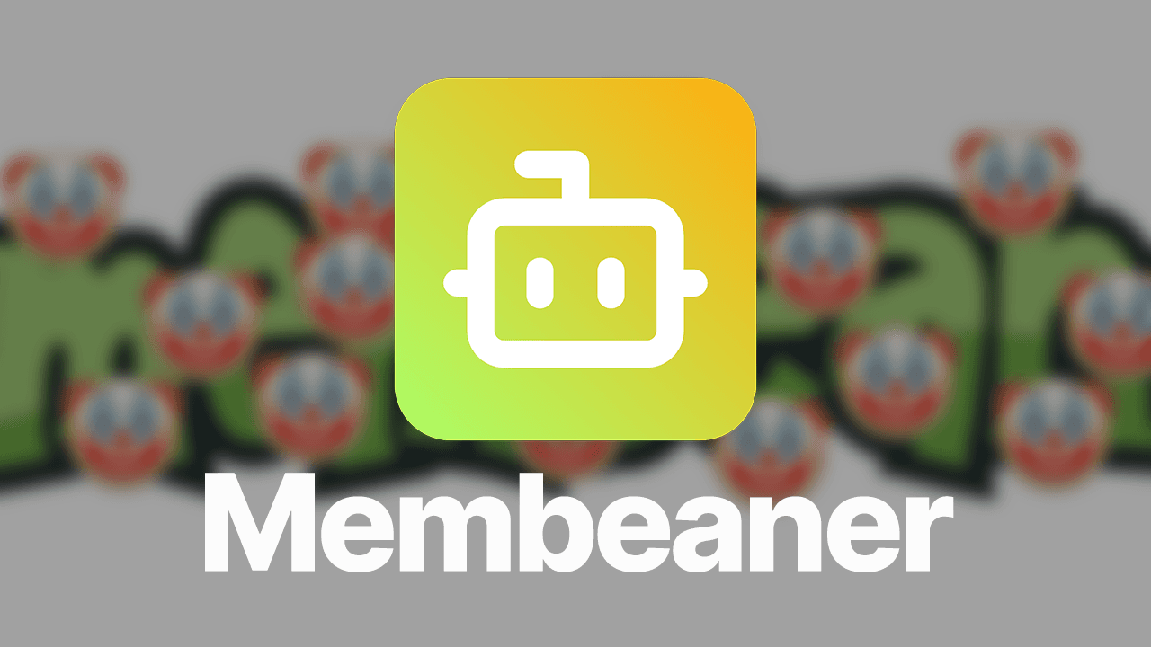 Membean with Membean Bot on it logo